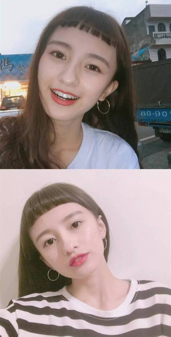 拥有狗啃式二次元刘海的女生,才是对"软妹"的正解啊