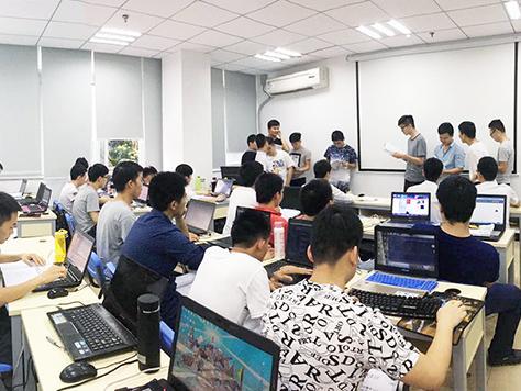 技术大PK 信狮教育JT24班举行网站标签知识竞