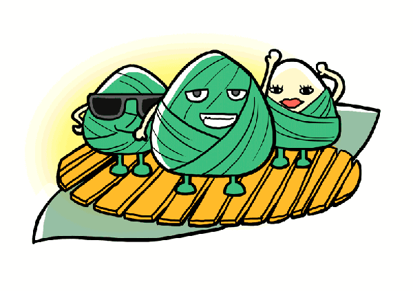 尝一尝地道的古早味台湾烧肉粽吧!