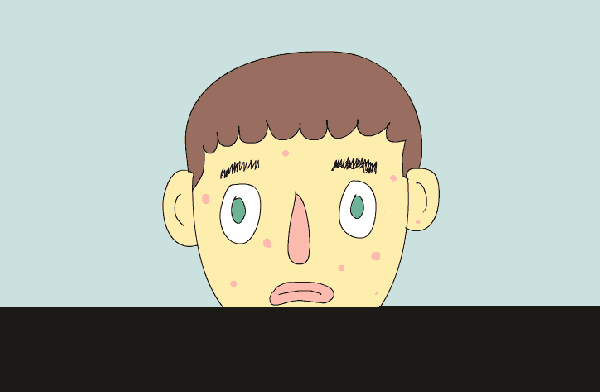 blue哭倒在厕所!