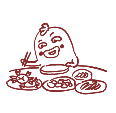 作为一个有梦想的吃货 小草哥希望和小蚯蚓一样 各种美食都不能错过