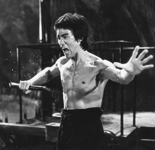 李小龙拳法、腿法与双节棍精彩片断