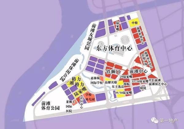 截止2016年底,前滩计划在建项目38项,总建筑面积347万平方米,地上