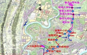 轨道7,13号线有调整 日前市规划局官方网站发布重庆市