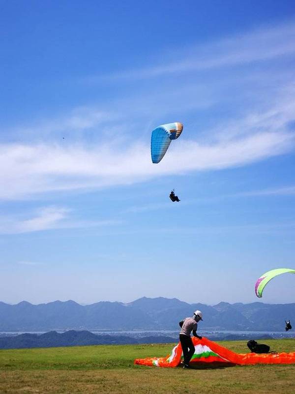 想飞上天,和太阳肩并肩 - 滑翔伞游记