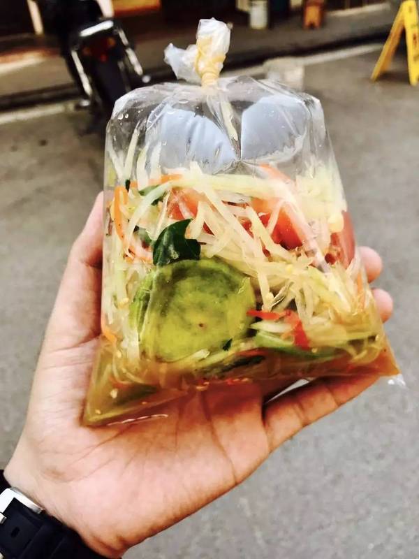 推荐 第一弹 老挝舂木瓜 老挝舂木瓜,进店必点.