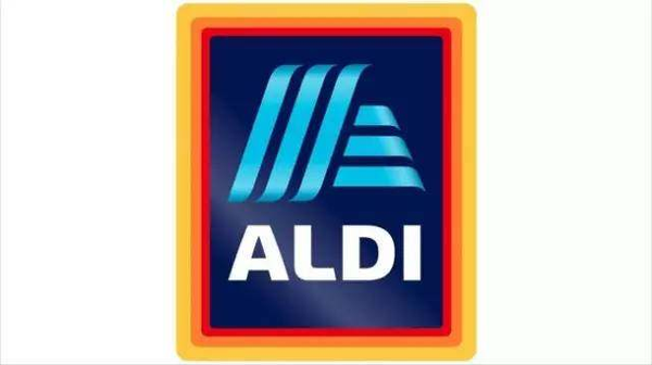 新的aldi logo,于3月发布