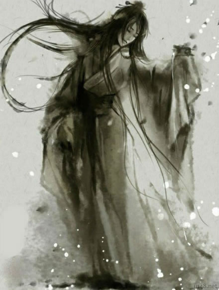 从水墨画走出的美男子,这还是水墨画?
