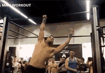 动图:街头健身一辈子追求的10个动作,真是涨姿势