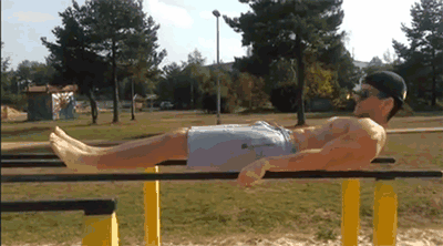 动图:街头健身一辈子追求的10个动作,真是涨姿势