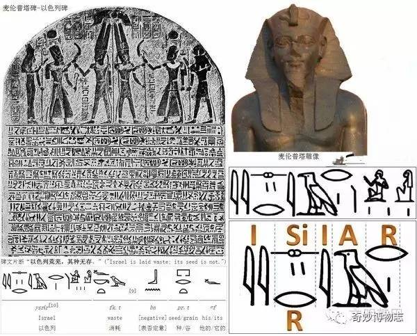 merneptah石碑上几乎被灭绝的"以色列"
