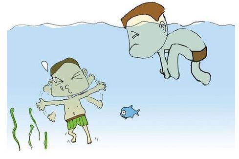 宝宝游泳时抽筋,这样处理最有效.