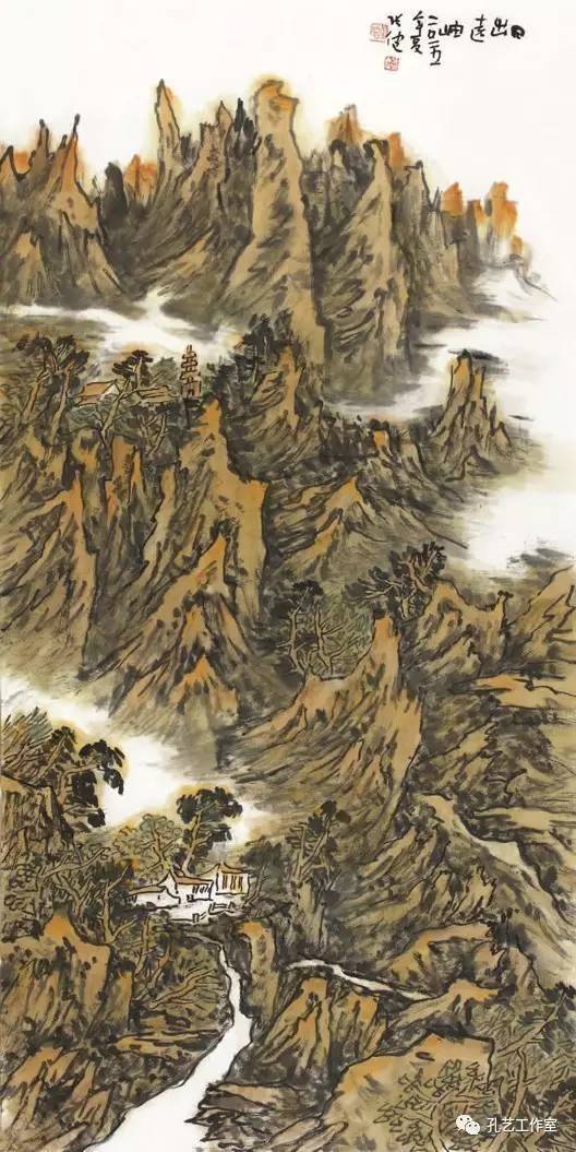 每日一书|心醉山河—张健山水画作品集