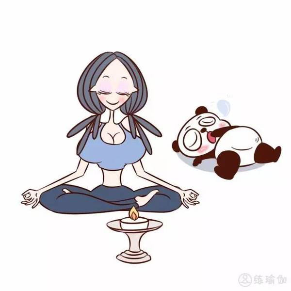 瑜伽里面有烛光冥想这一项,通过凝视珠光来进入冥想的状态.