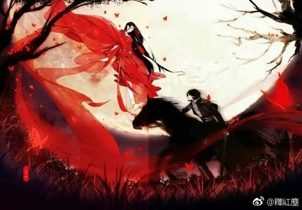 古风里的十二星座,唯美画风
