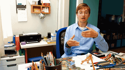 2岁的他在一张纸上画出397种动物!