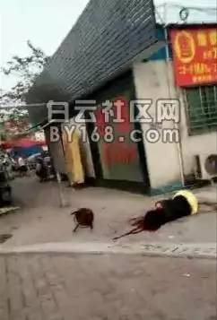 网传砍人视频发生在广州,其中一女子系广西人