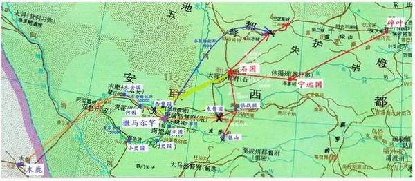 唐朝在西域的霸权丧失殆尽.