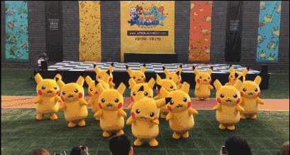 前几日精灵宝可梦的《皮卡丘大量发生中》相关活动到了韩国,而接连几