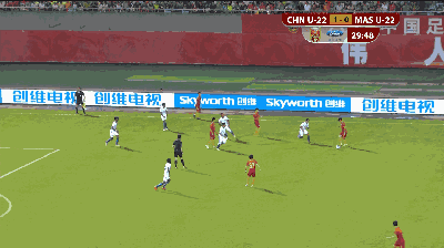 u22国家队小胜马拉西亚,张修维组织中场表现亮眼.