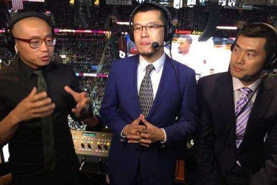 因为和篮球评论员杨毅和主持人王猛一起在美国前方解说nba总决赛,他
