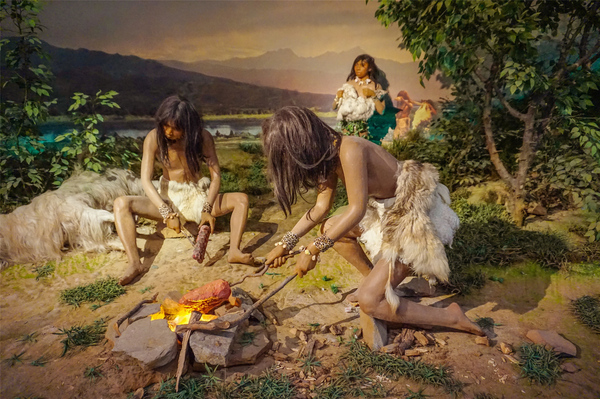 石器时代原始人的盛宴 尽在泥河湾