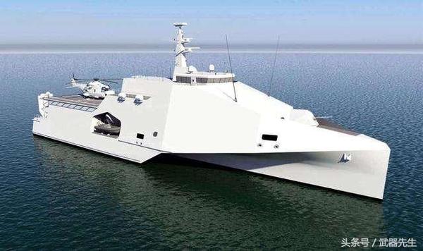 日本ATLA公布了未来多用途三体船概念