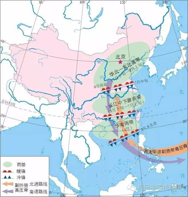 地理人眼中的夏"雨" 夏天自然最盼望的是一场解渴的雨,但你知道这雨