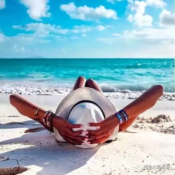 沙滩,阳光,大美女 海边拍照如何摆pose?