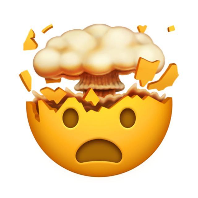 笑哭已不能表达无奈?苹果推新Emoji大脑炸