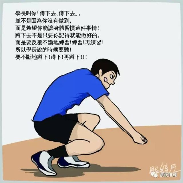 体育频道-手机搜狐不管是教练还是学长都会叫你"蹲下去,蹲下去.