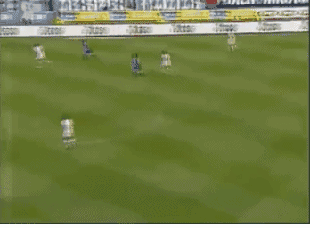 gif!c罗梅西都难做到!法国国脚40米外吊入死角!