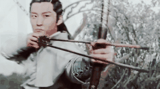 古装剧中的射箭场景,九亿少女的玥公子帅呆了!