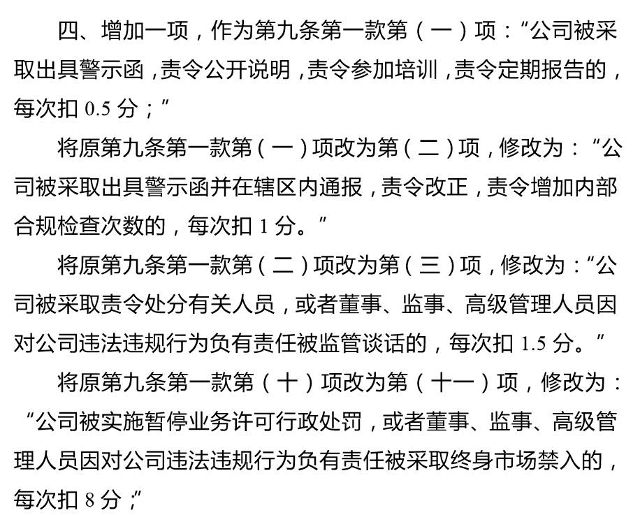 《证券公司分类监管规定》修订版正式出台,去