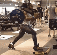 健身gif:男人猛不猛,主要得看腿-体育频道-手机搜狐人老先老腿,腿部