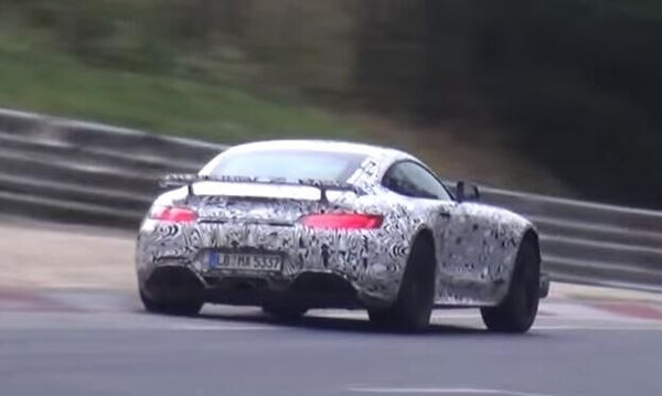 AMG GT R新车型测试谍照