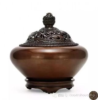 有名なブランド 中国 古銅宣徳銅 三足香炉 在銘 V 4084 - 金属工芸 