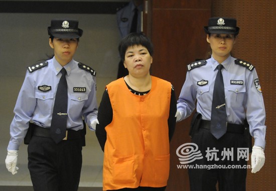 杭州网记者直击萧山瓜沥"1·1"放火案公审(组图)