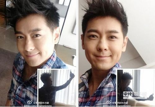 林志颖教网友自拍 手向上举45度 图 时尚频道 手机搜狐