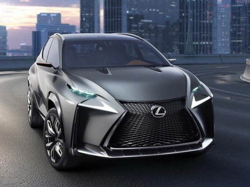 雷克萨斯lf-nx turbo概念车效果图