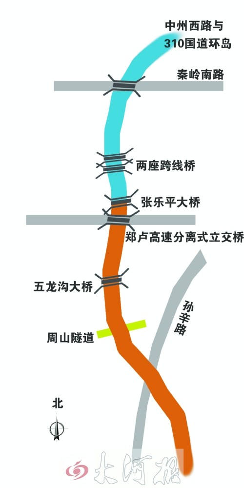 洛阳市西环路规划图图片