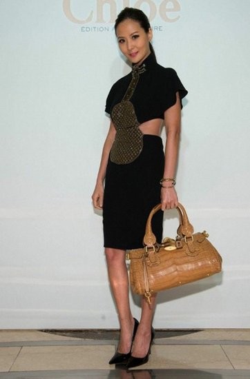 孙芸芸拎20万爱马仕包装小狗 完胜郭美美(组图)