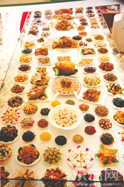 108道"佳肴"齐备的"满汉全席".