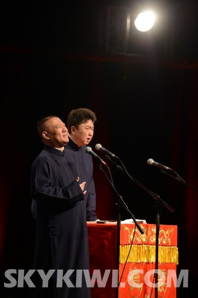 德云社逗笑新西兰华人 郭德纲:还愿意再来(组图)