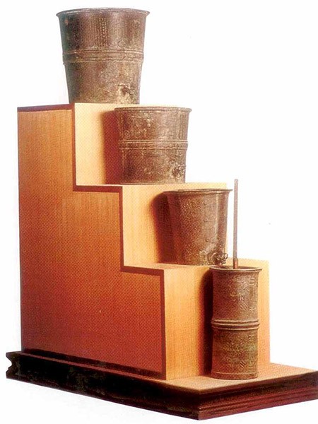 中国古代的计时器——多壶式受水壶刻漏