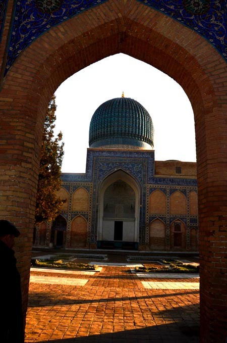 组图:撒马尔罕 帖木儿之墓