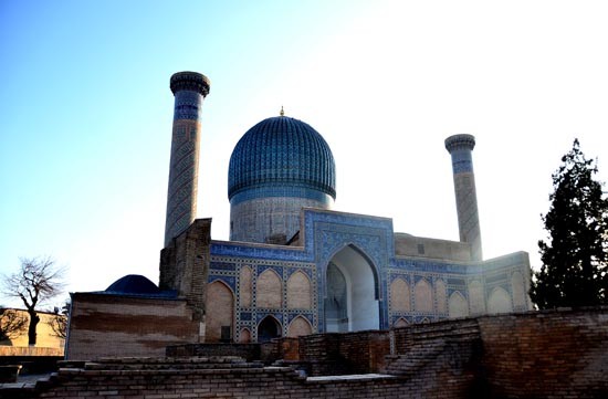 组图:撒马尔罕 帖木儿之墓