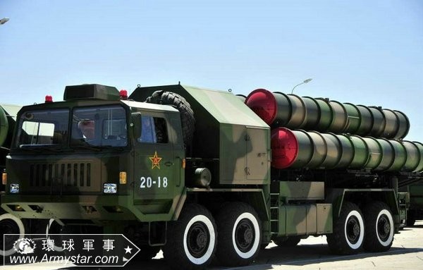 资料图:解放军红旗6d防空导弹发射