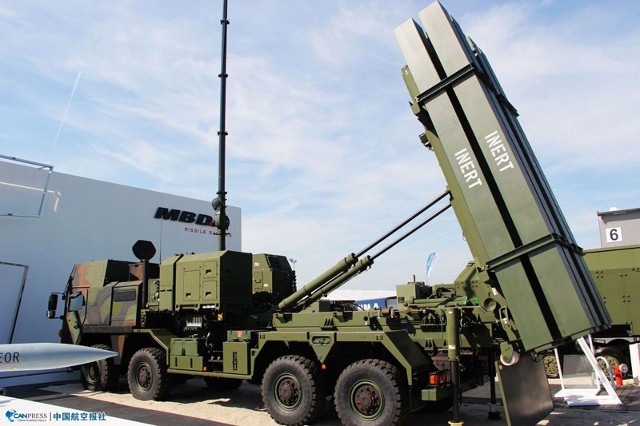 高清:meads中程扩展防空系统亮相2012柏林航展(组图)