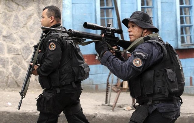 巴西警察精英部队图片